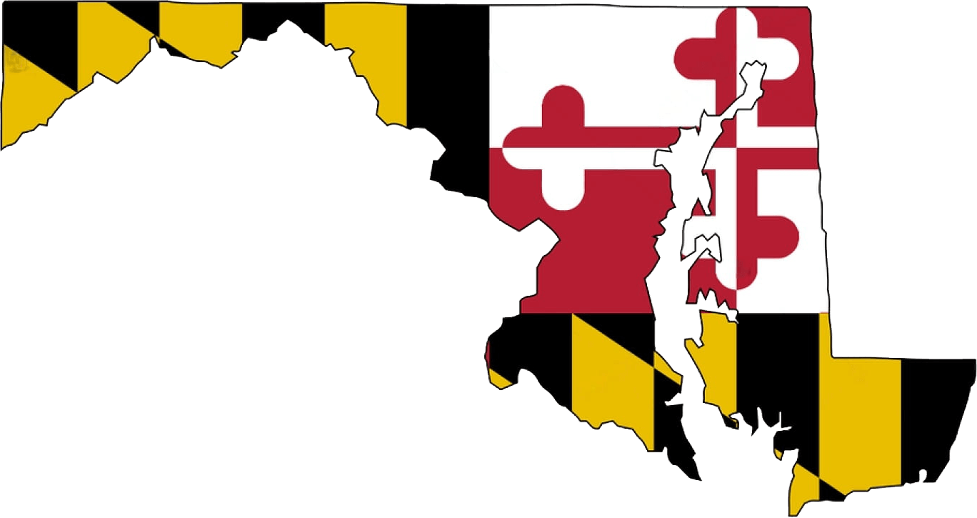 Maryland map